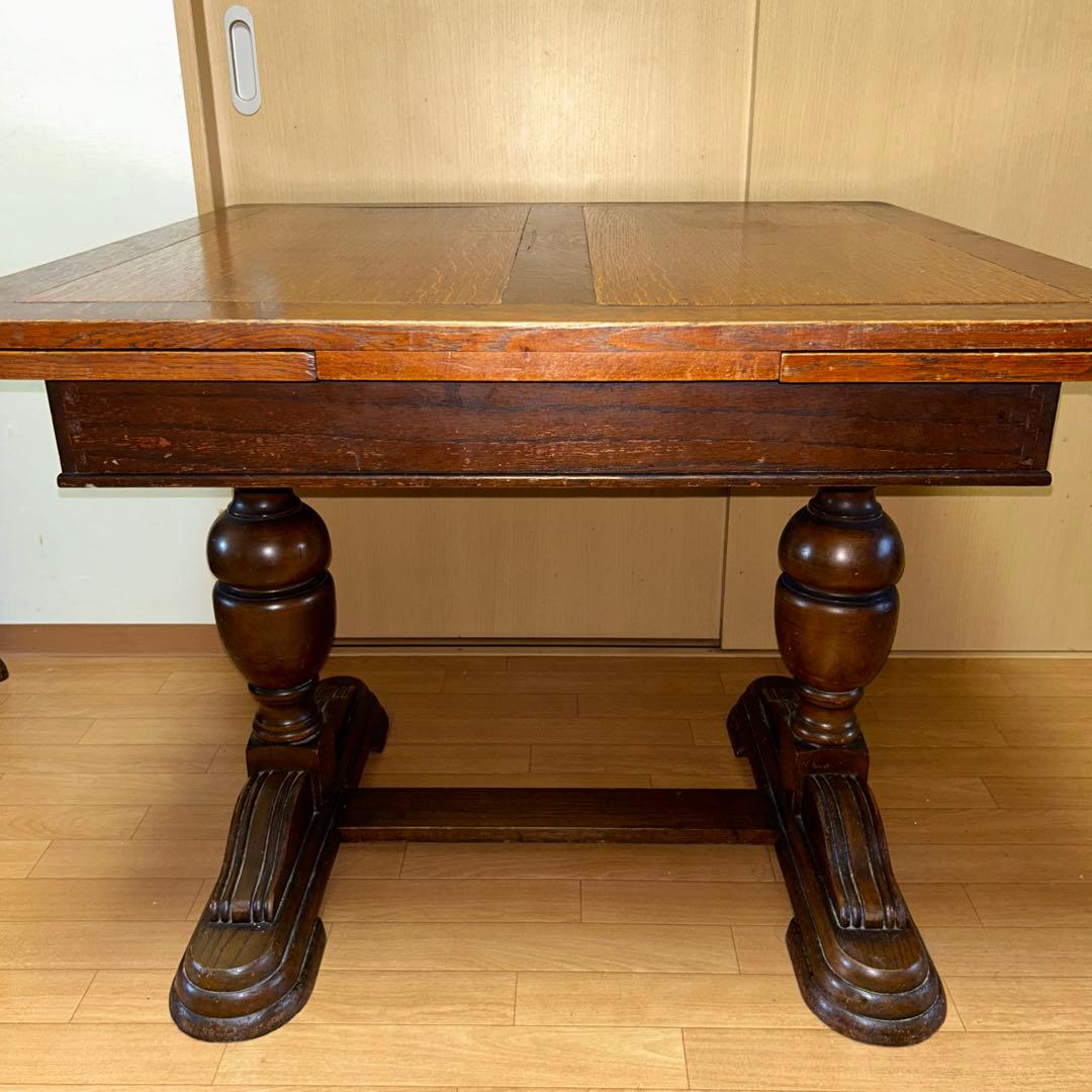 ドローリーフテーブル　アンティーク　イギリス