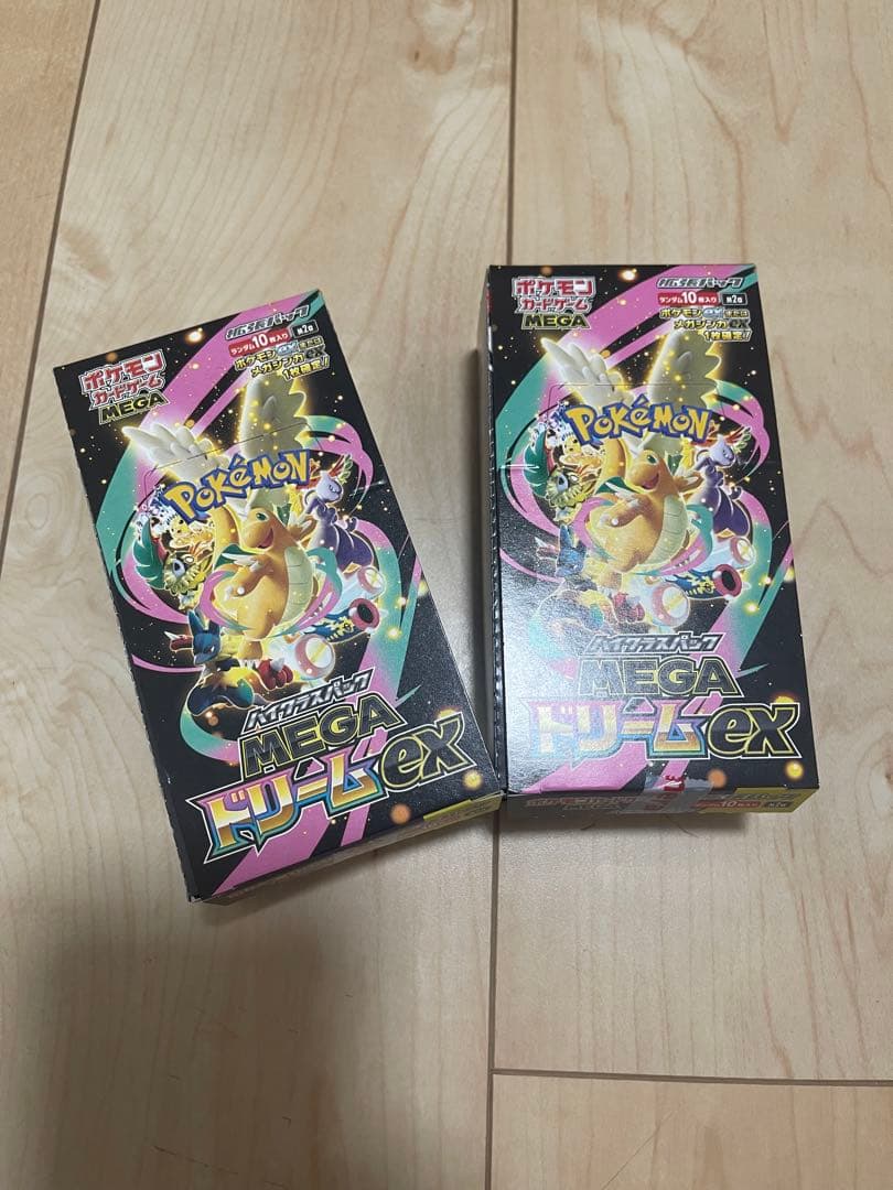 ポケモンカードゲーム メガドリームEX 2BOx