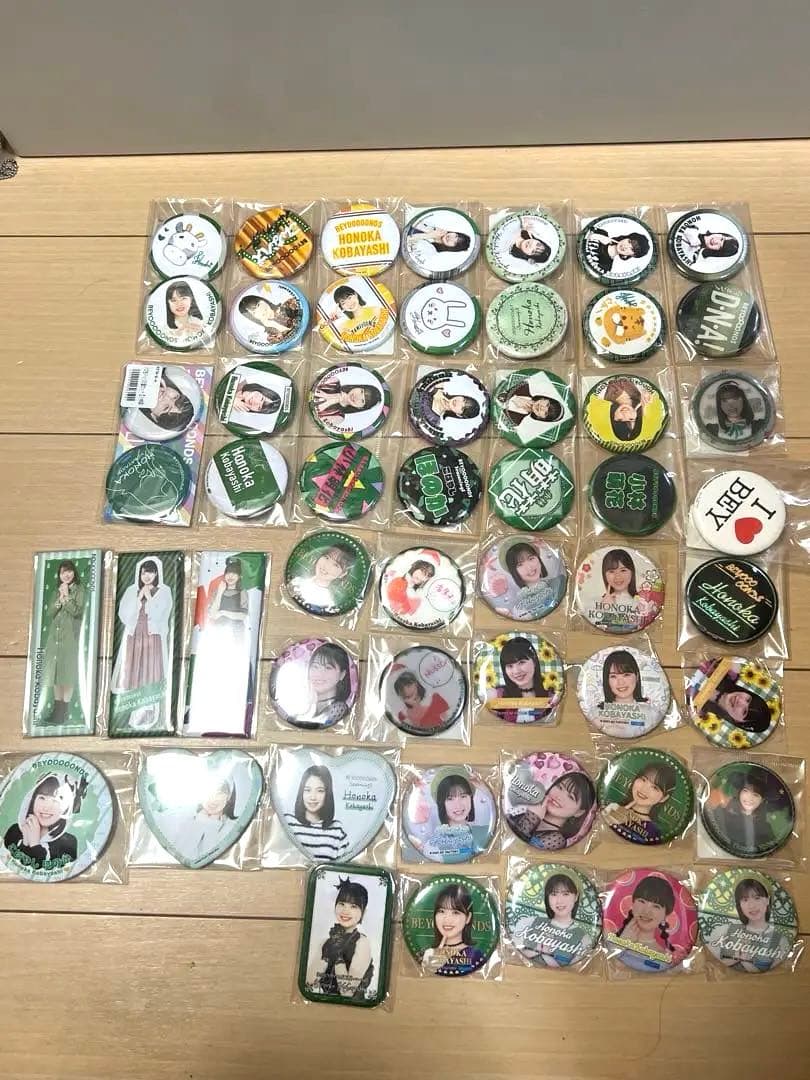 小林萌花缶バッチまとめ売り　バラ売り不可