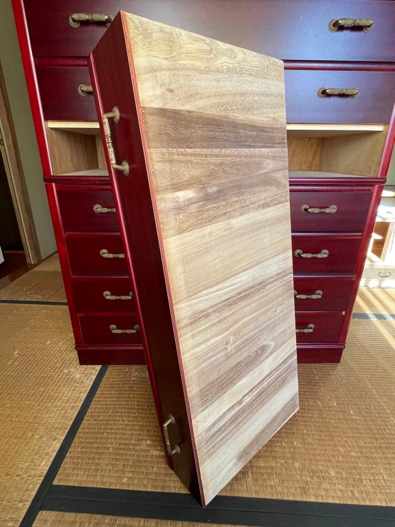 昭和レトロ　木製タンス 8引き出し