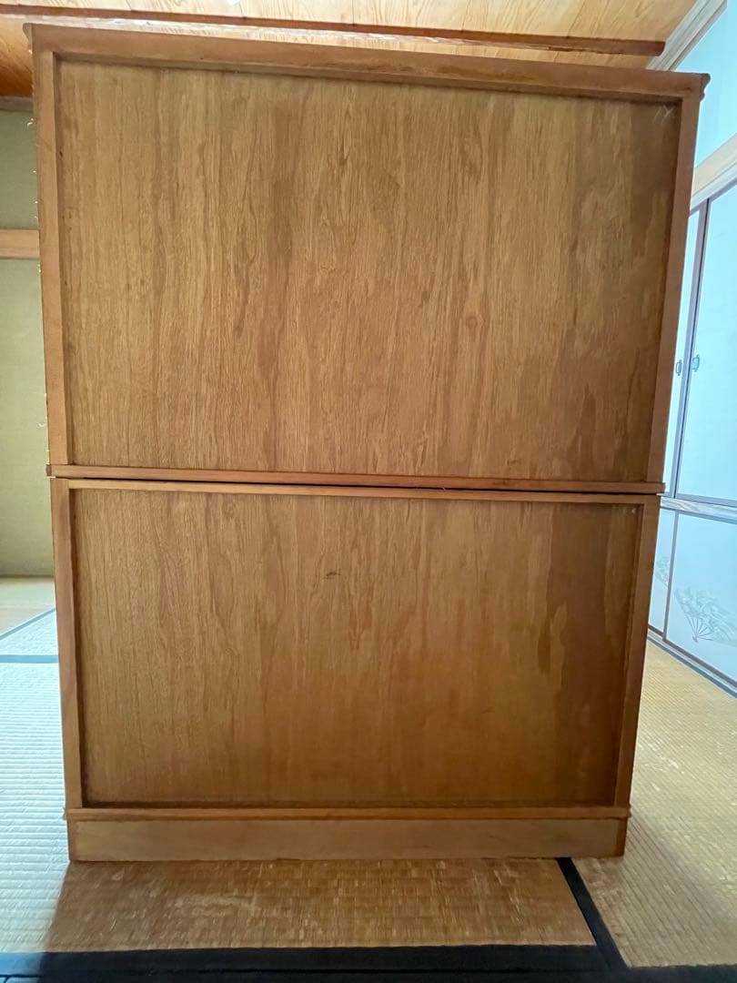昭和レトロ　木製タンス 8引き出し