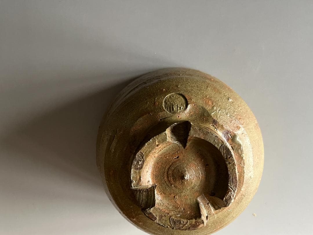 11代　長岡空権　楽山焼　茶碗　而妙斎書付　銘：松風　茶道具　表千家