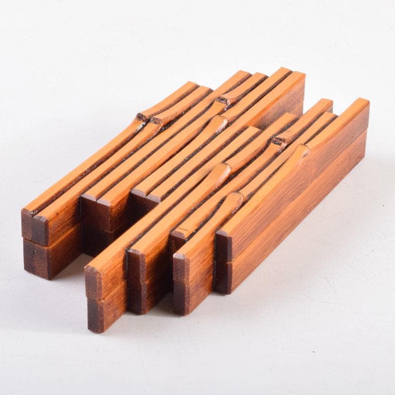 茶道具　山中塗　道場宗廣作　竹筏香合　共箱　V　8954