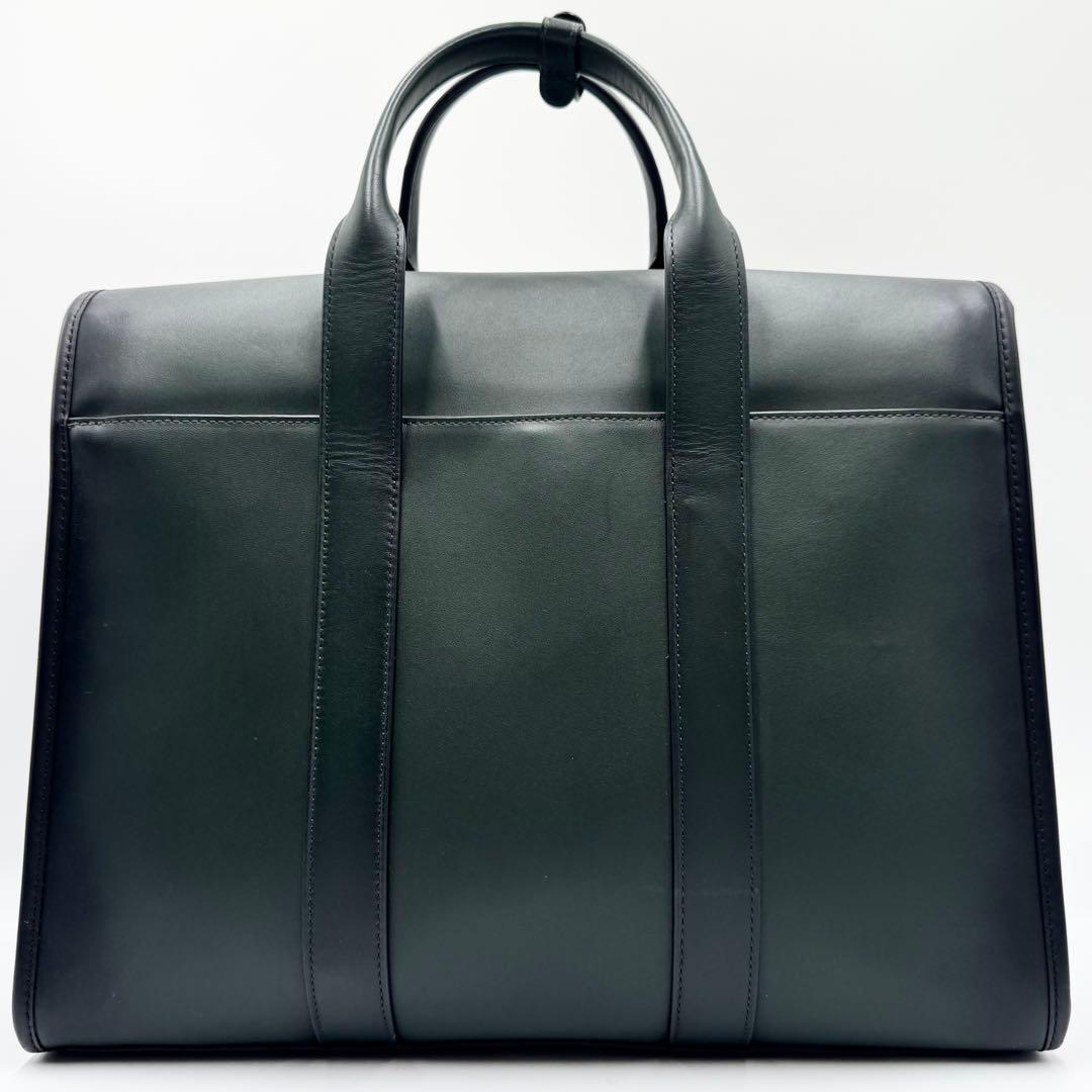 現行/未使用級✨ コーチ ゴッサム ポートフォリオ ビジネス A4 レザー 緑