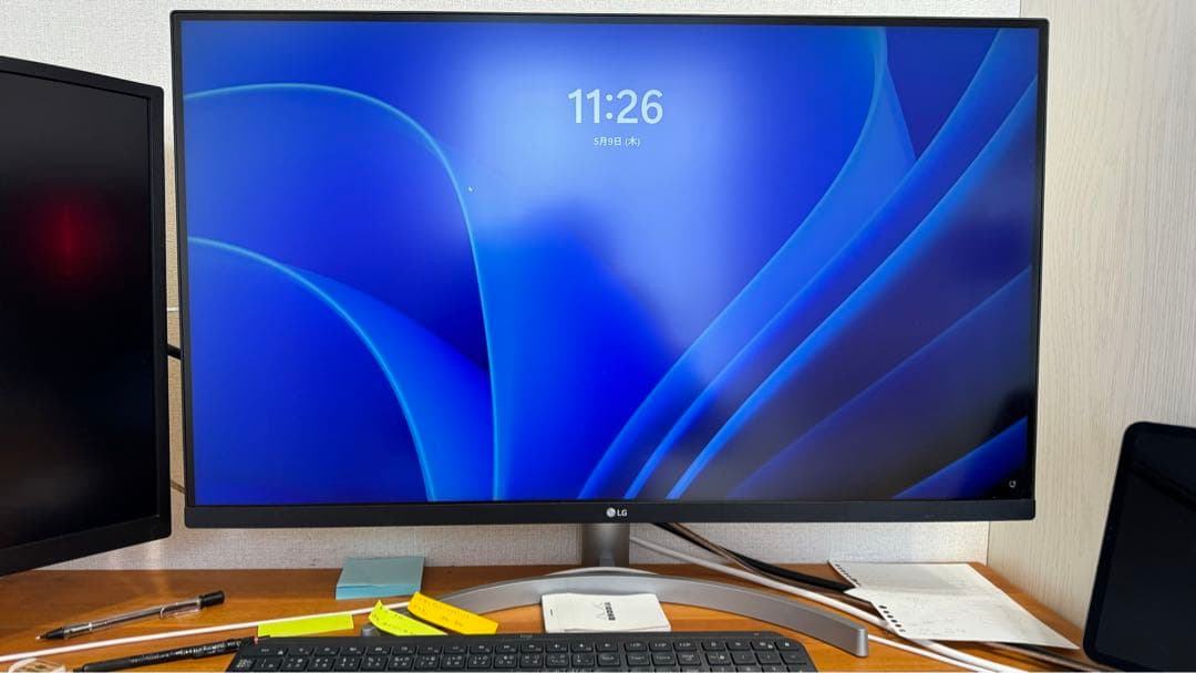 LG 31.5インチ　4Kモニター