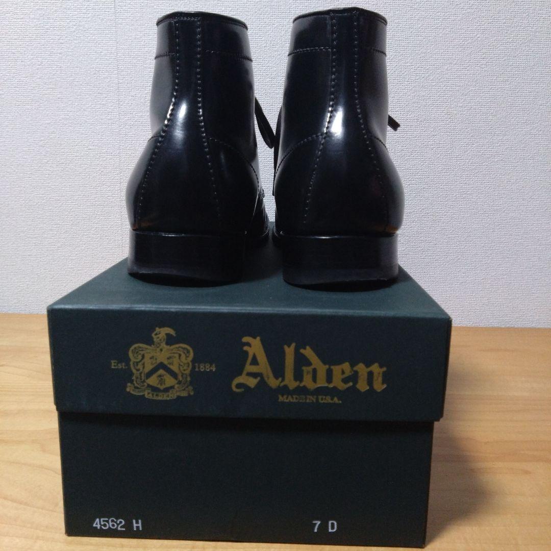 Alden 4562 H コードバンブラック 7 D25センチ相当