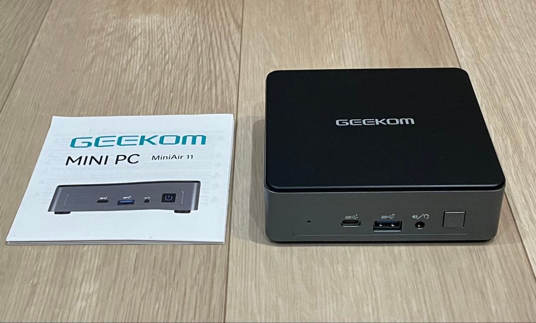 GEEKOMミニPC MiniAir11 N5105 16GB SSD512GB