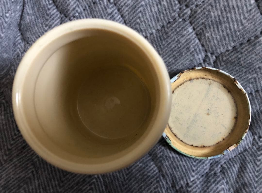 イギリス　アンティーク　DUNDEE マーマレードジャー　グレープフルーツ