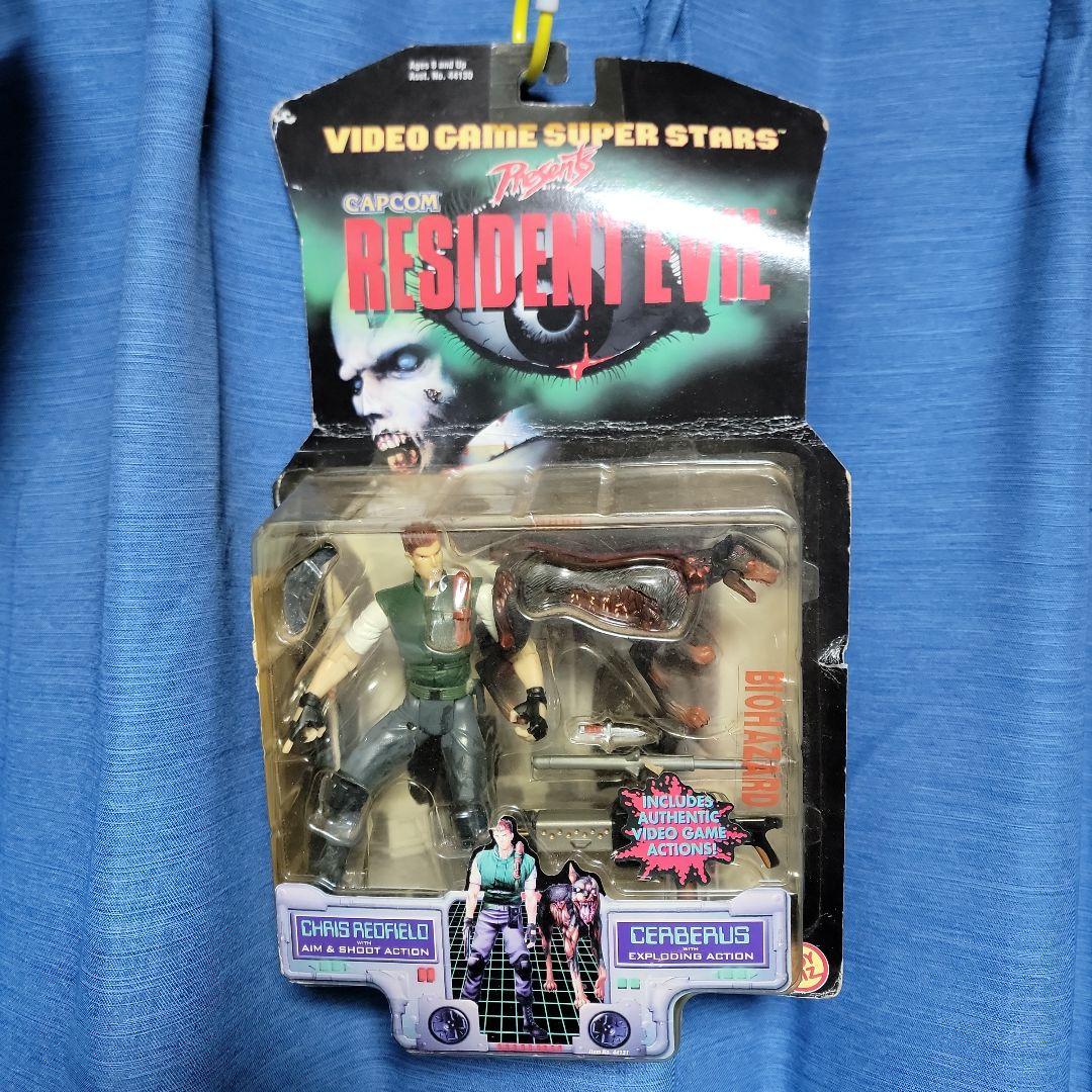 【未開封】バイオハザード クリスレッド/ケルベロスフィギュア トイビズ製品