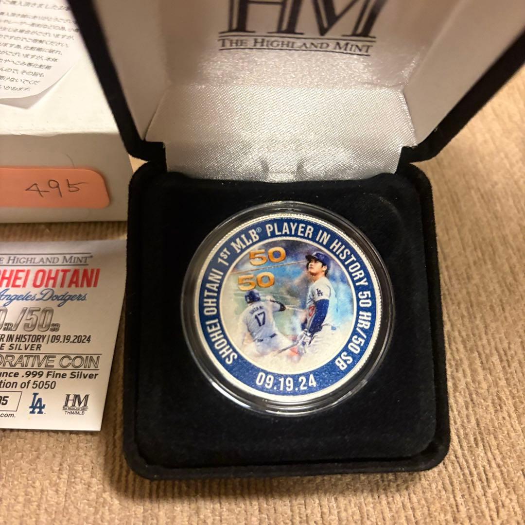 【proftaku】大谷翔平50-50達成記念純銀メダル