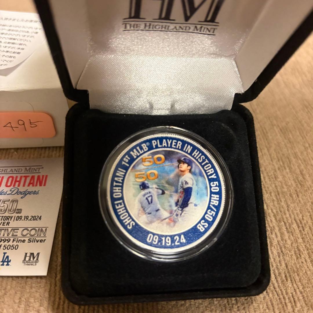【proftaku】大谷翔平50-50達成記念純銀メダル