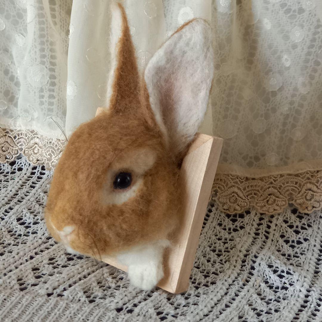 専用出品 うさぎフレーム うちのこ オーダーメイド 羊毛フェルト ハンドメイド
