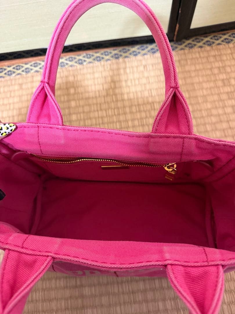 【PRADA】年末セール♡カナパトート♡ピンク♡最終値下げ☆