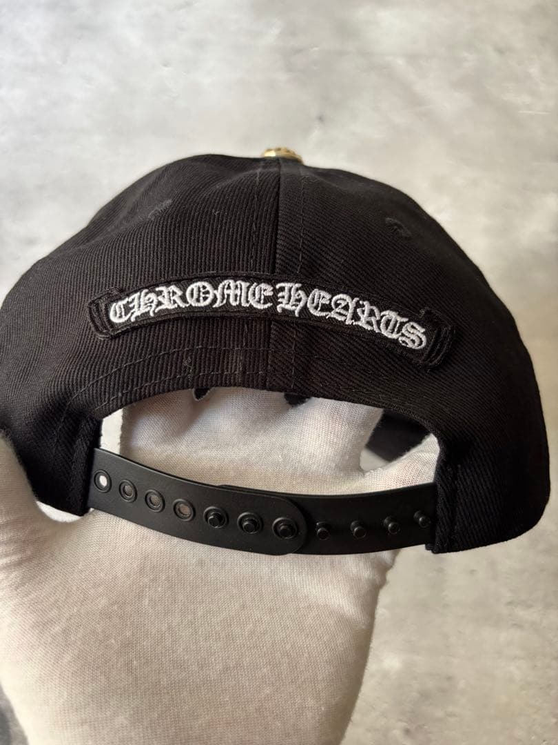 クロムハーツ 　デニムトラッカー 　CHプラスホースシュー　デニムキャップ　帽子