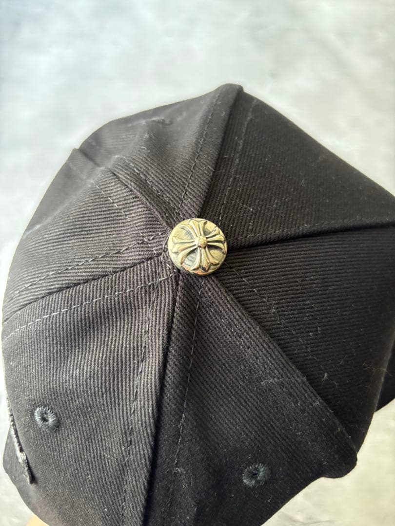 クロムハーツ 　デニムトラッカー 　CHプラスホースシュー　デニムキャップ　帽子