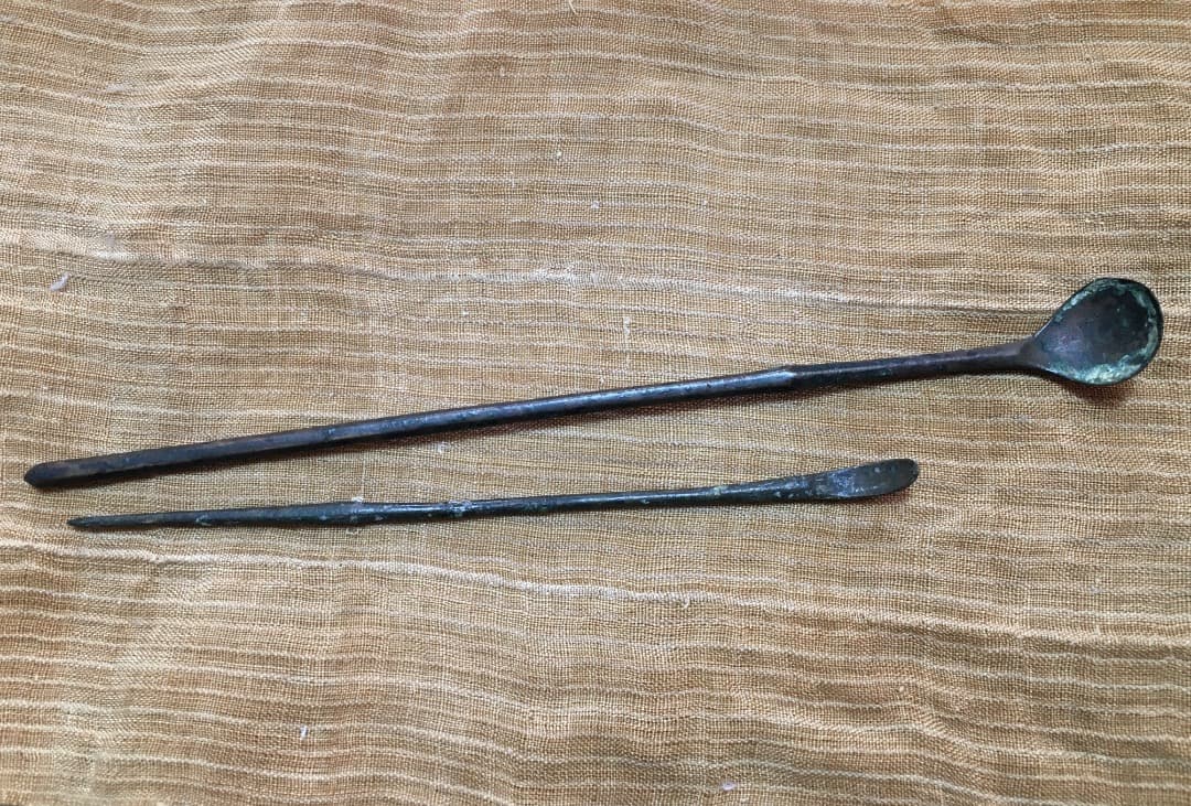 ジーファー 簪(かんざし)　二本　アンティーク　骨董