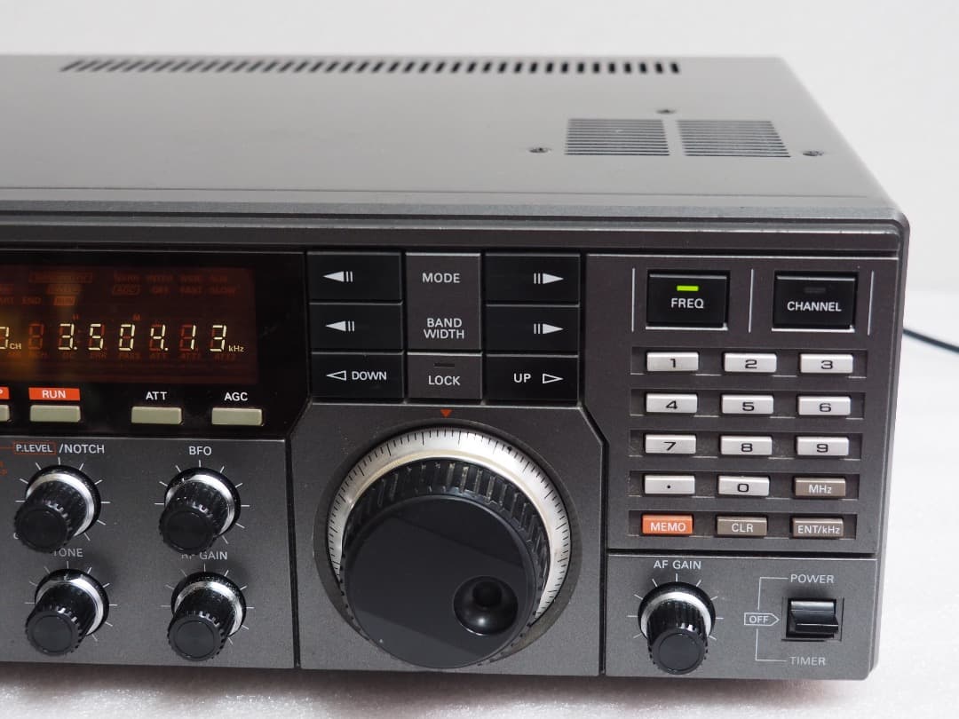 日本無線 JRC NRD-525 広帯域受信機 V.UHFコンバータ内蔵/元箱