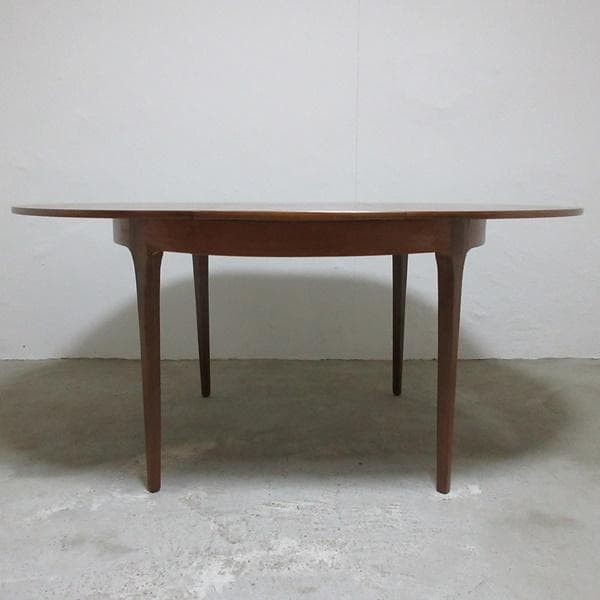 イギリス ビンテージ 家具 ダイニングテーブル ラウンド型 英国 6125e