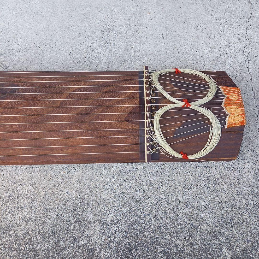 お琴　13弦　カバー付き