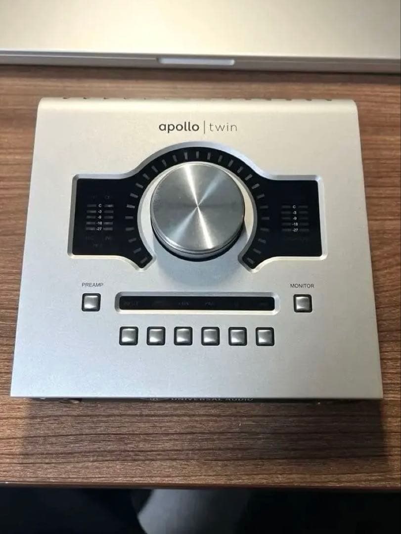 てっぺいApollo Twin duo Thunderbolt2 Mac