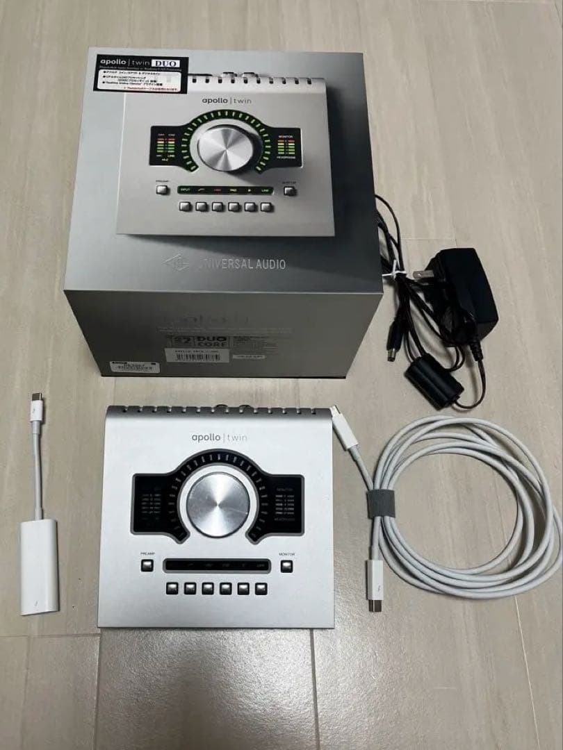 てっぺいApollo Twin duo Thunderbolt2 Mac