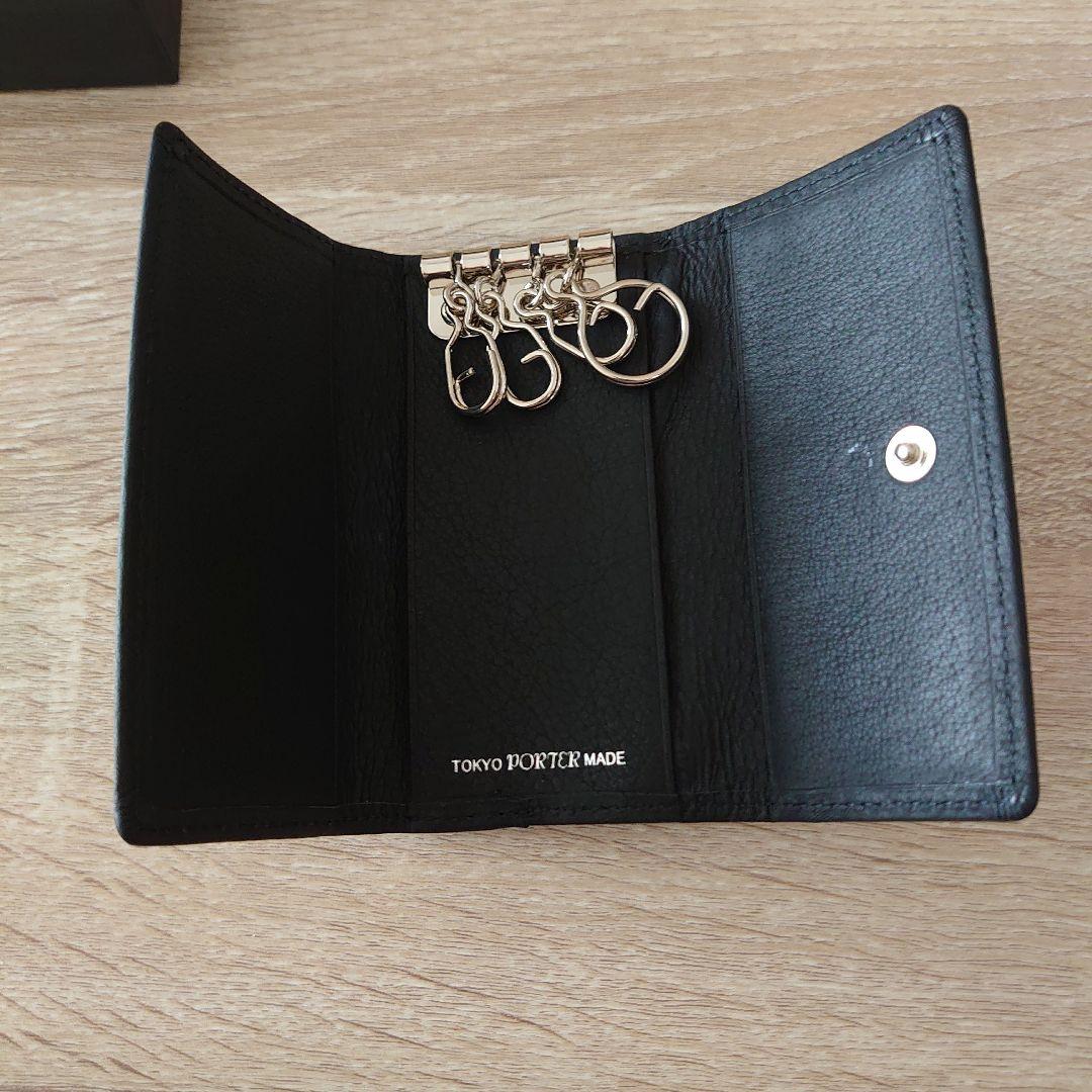 新品　PORTER キーケース　ケース　ワンダー　迷彩　ブラック