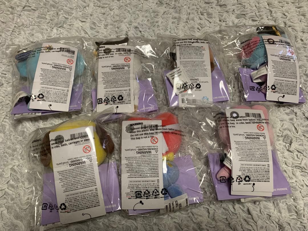 BT21 モニターぬいぐるみ 7体セット