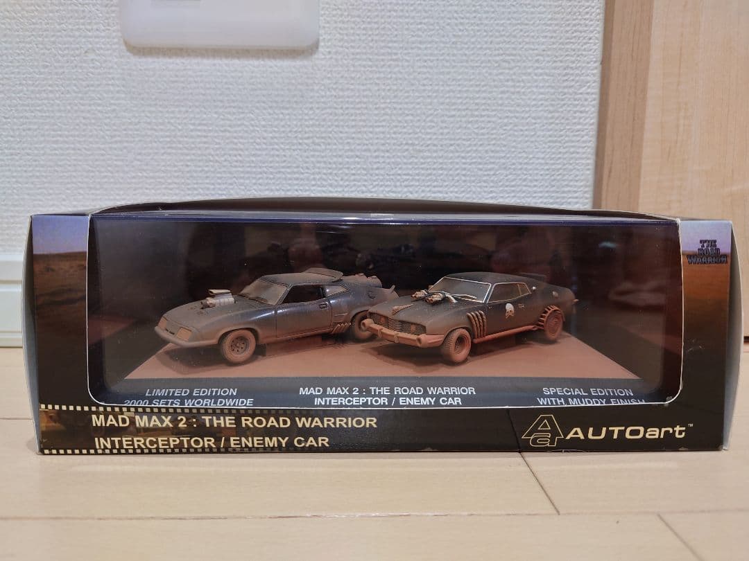 マッドマックス2 ミニカー2台セット1/43 新品未開封