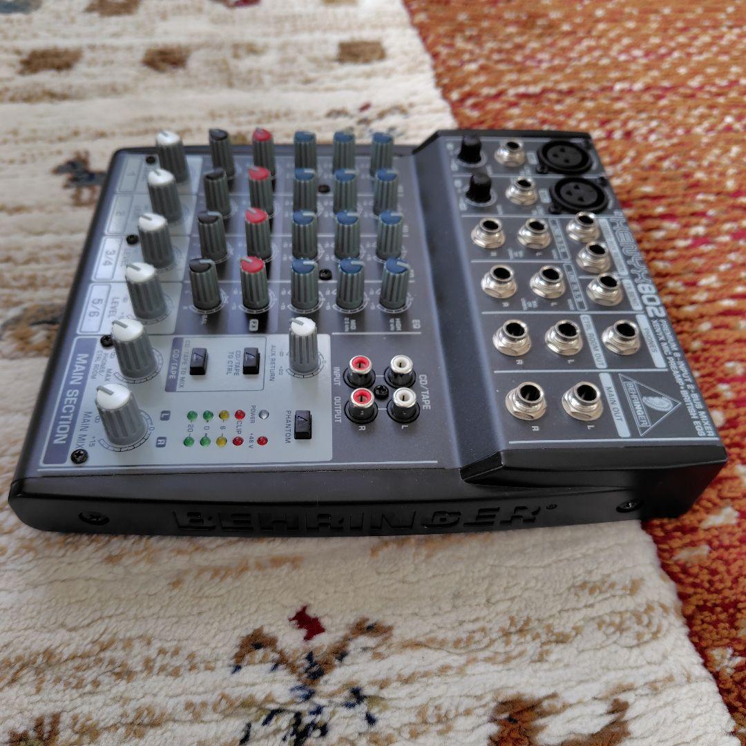 Behringer アナログミキサー 8チャンネル XENYX 802