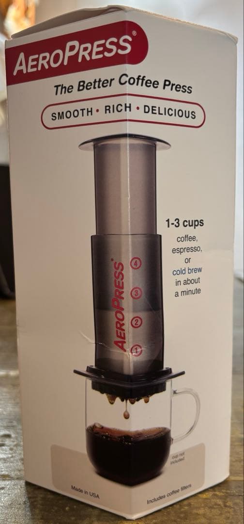 新品未使用 AeroPress エアロプレス オリジナル コーヒーメーカー お得