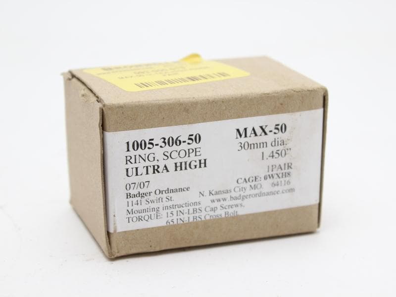 Badger Ordnance 30mm Ultra High■リング マウント