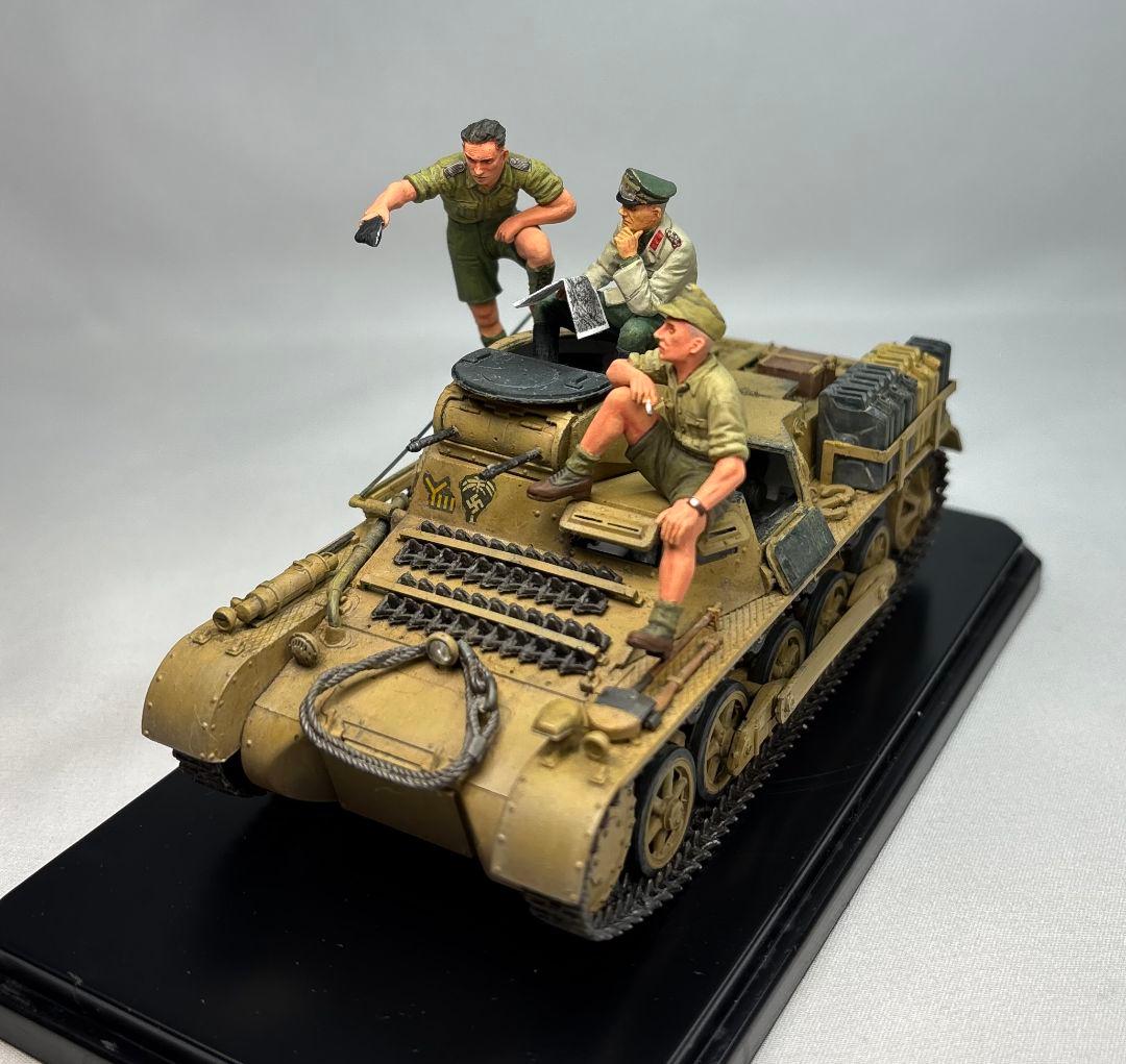 【完成品】ズベズダ 1/35 ドイツ Ⅰ号戦車 B型 フィギュア3体セット