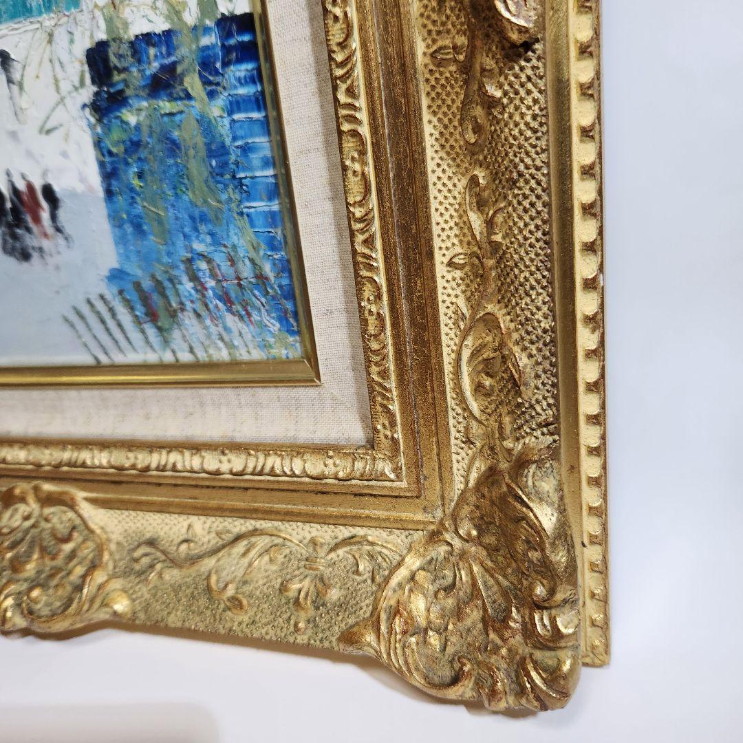 住田昭　油絵　パリ