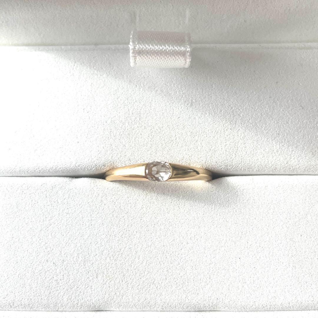 オレフィーチェ　オリビアリング　K18 イエローゴールド ダイヤモンドリング