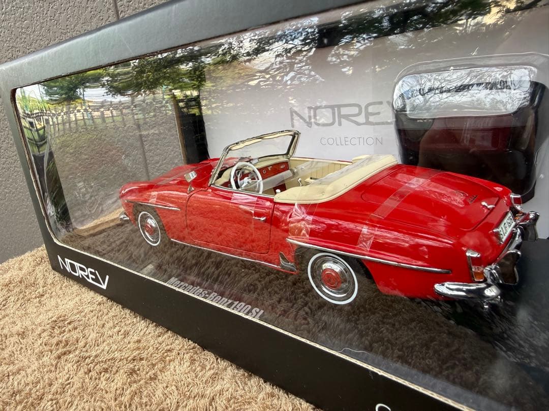 新品美品希少　ノレブMercedes-Benz 190 SL( 1957)Red