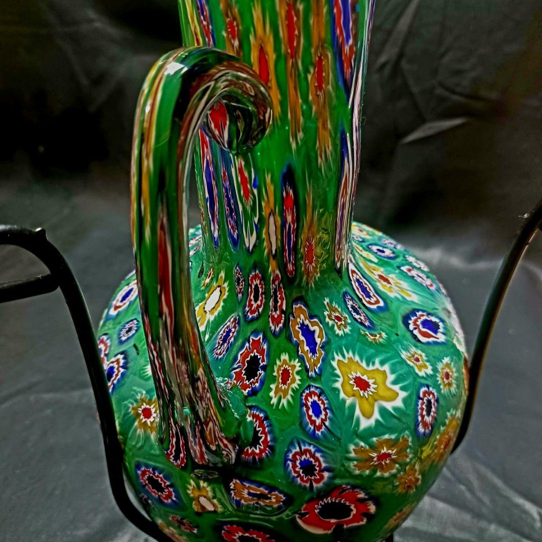 【MURANO】★ムラノ ミルフィオリ アンフォラ ボトル