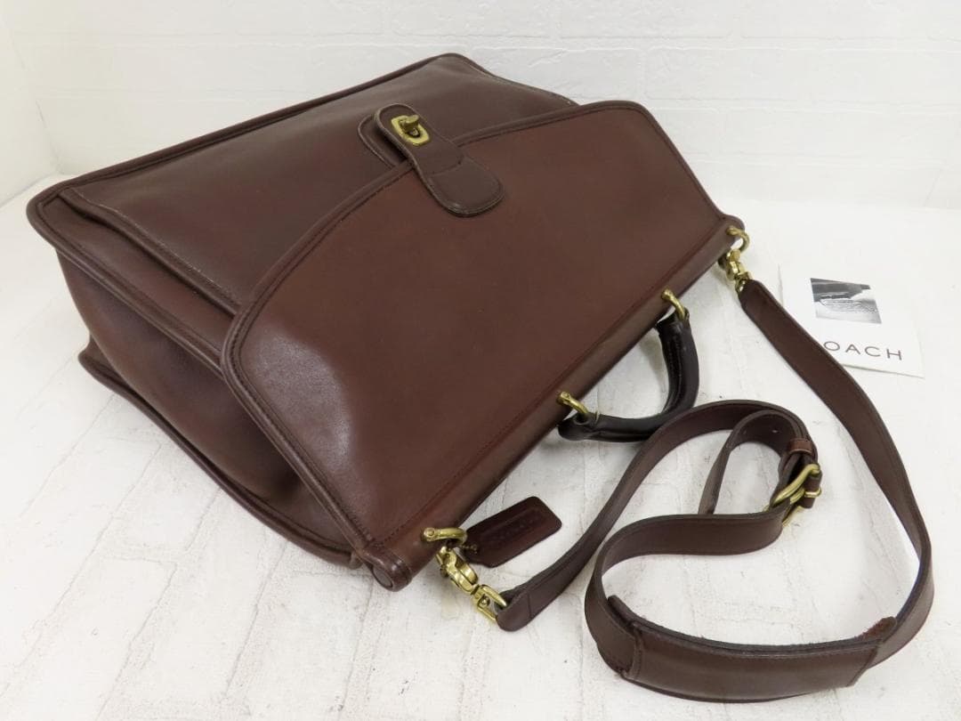 COACH オールド コーチ　5266　カーフ レザー 本革　2way バッグ