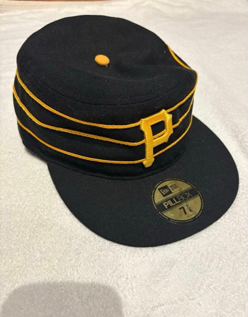 ニューエラNew Era パイレーツ ピルボックス キャップ 7 7/8