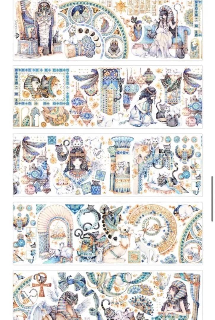 海外マステ　まとめ売り　櫻狸　専属熊熊　狐桃夹子　赫蘭荘園　巴斯特的守护