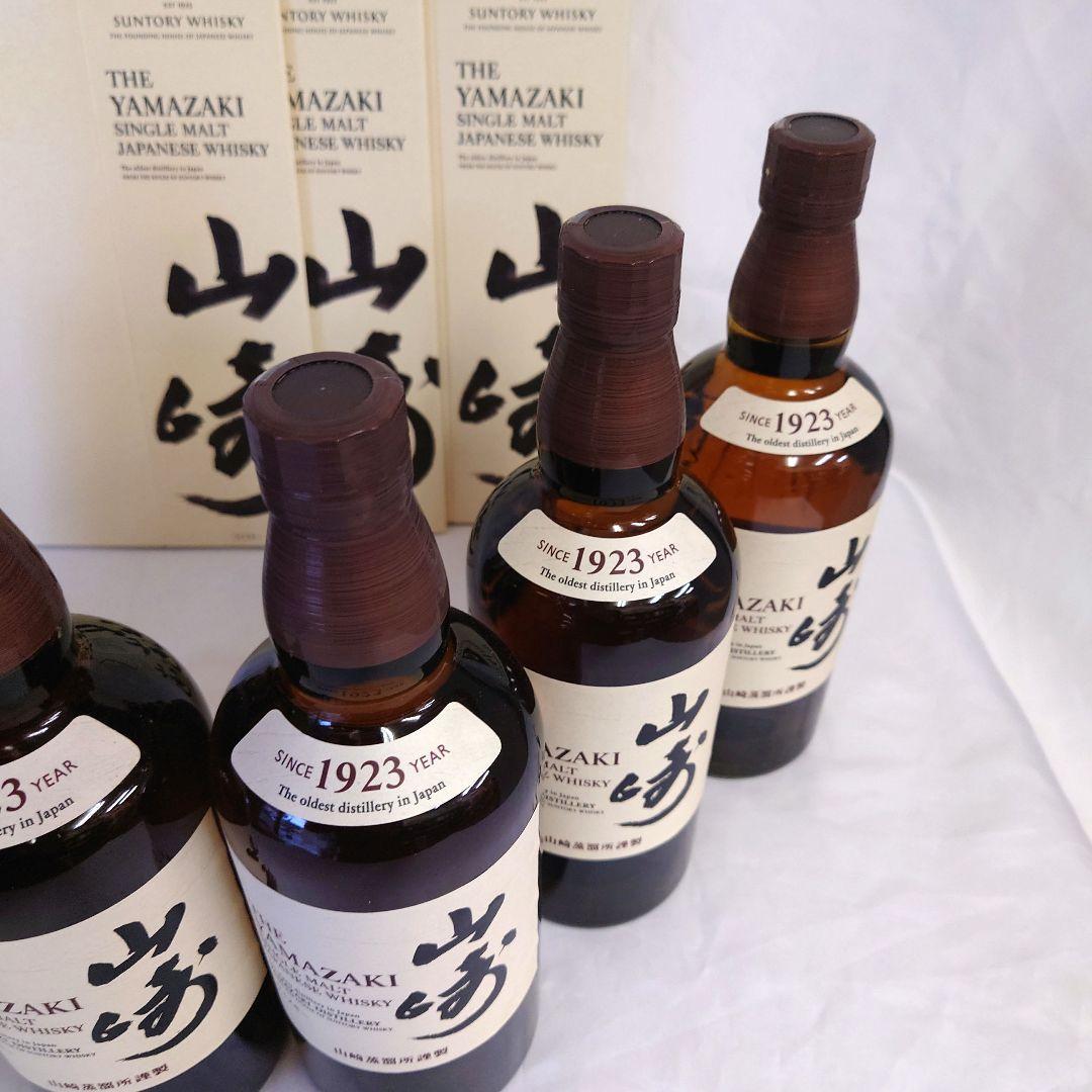 サントリー山崎ノンヴィンテージ700ミリが6本です