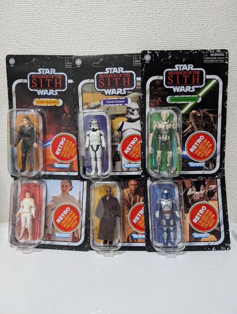 スターウォーズ レトロコレクション フィギュア ６種セット