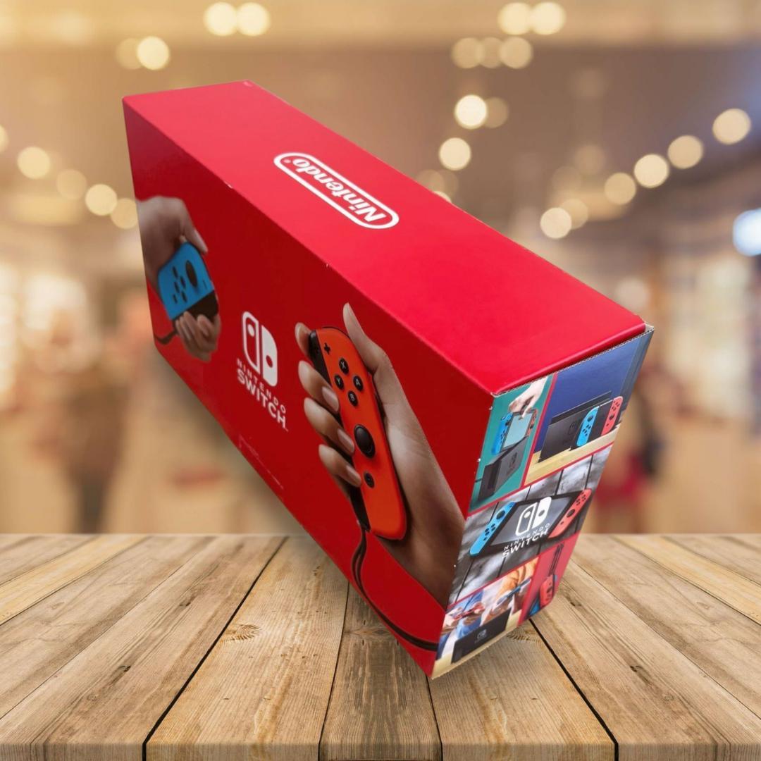 【美品】Nintendo Switch本体（箱・付属品完備）