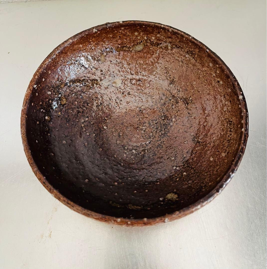 村田森　抹茶碗　平茶碗　韓国の土　茶の湯　茶道