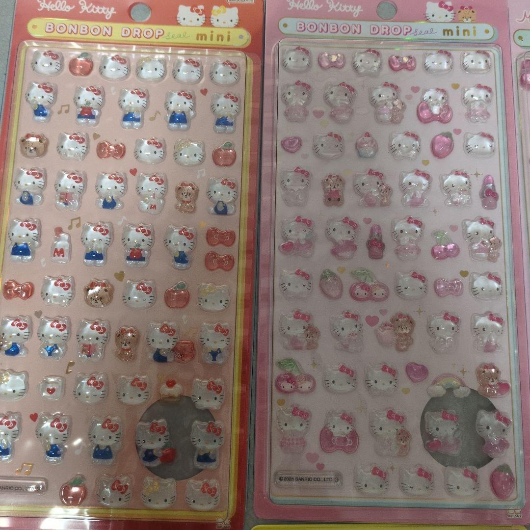 【正規品】サンリオ　ボンボンドロップシール　8枚セット　コンビニ払い不可