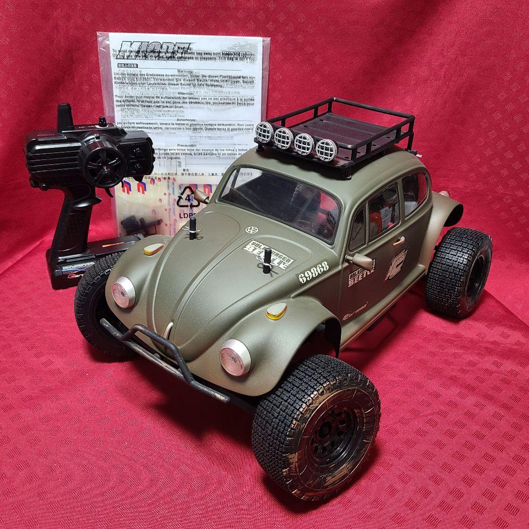 【ジャンク】 未走行 カリスマ 1/10 2WD ビートル デザートエディション