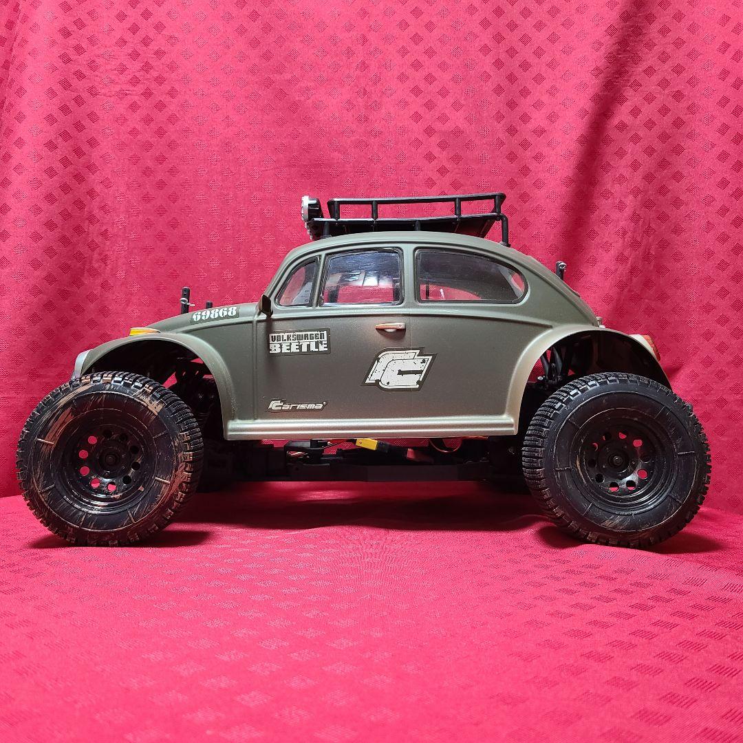 【ジャンク】 未走行 カリスマ 1/10 2WD ビートル デザートエディション