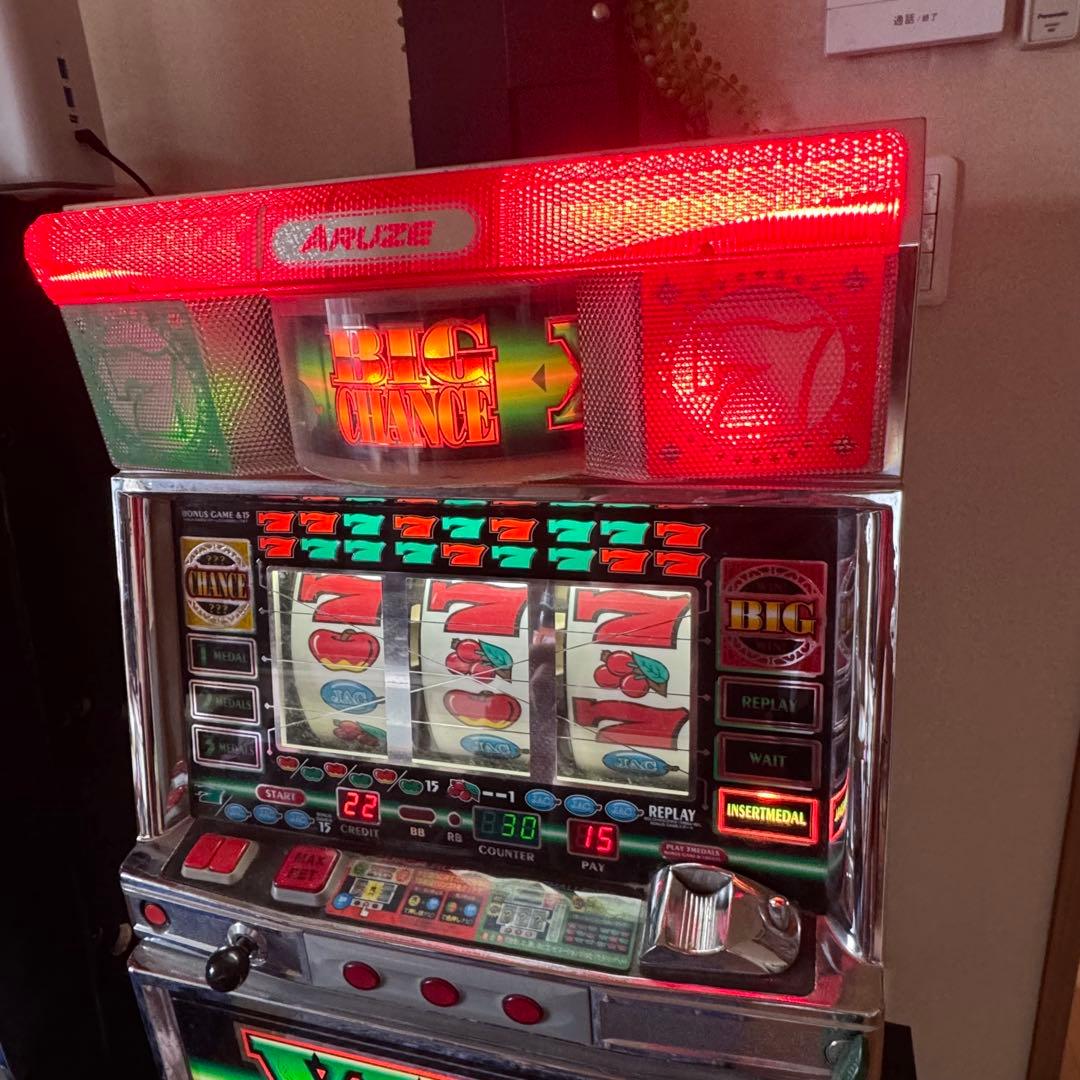 4号機コンチ4X メダル仕様 実動　機械割166%規制マシン　アルゼ ARUZE