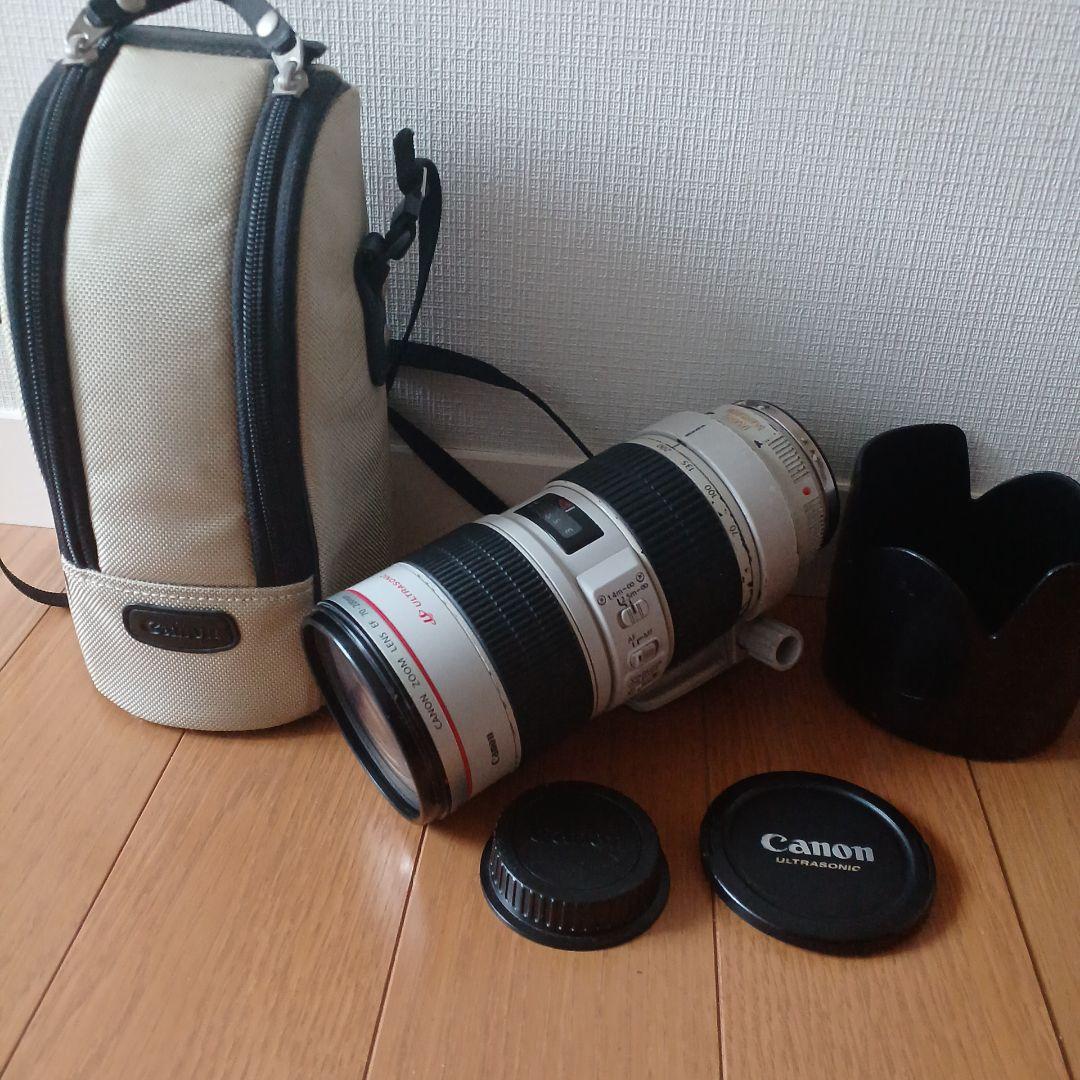 値下げ　ジャンク扱いCANON EF70-200mm F2.8 l is usm