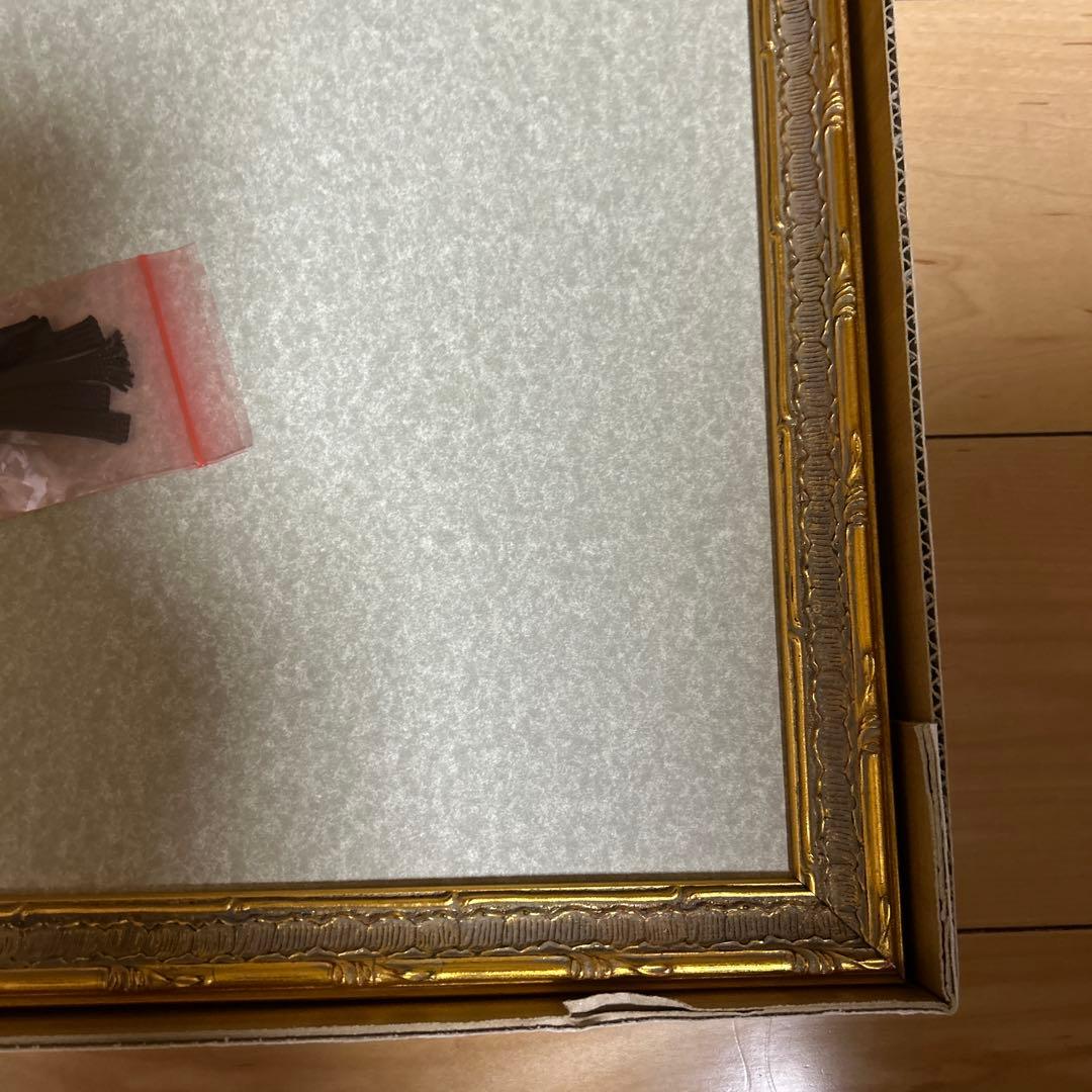 シャドーボックス用　額縁　ゴールド フレーム 大型