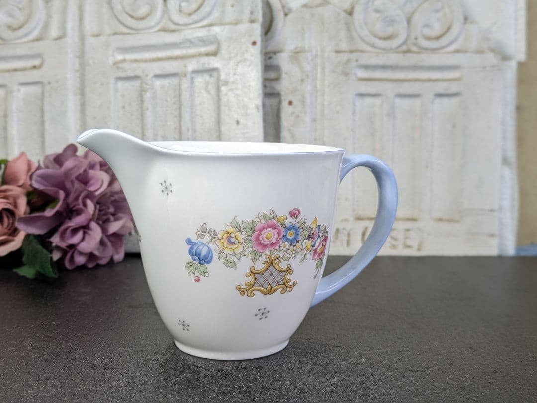 イギリス アンティーク シェリー Shelley クリーマー シュガーボウル